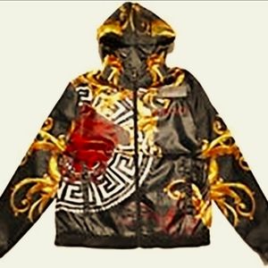 Men's Versace jacket the chest is XL but the  tags say medium brand new